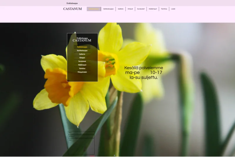 Kukkakauppa Castanum