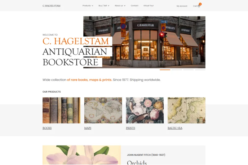 C. Hagelstams Antikvariska Bokhandel Ab